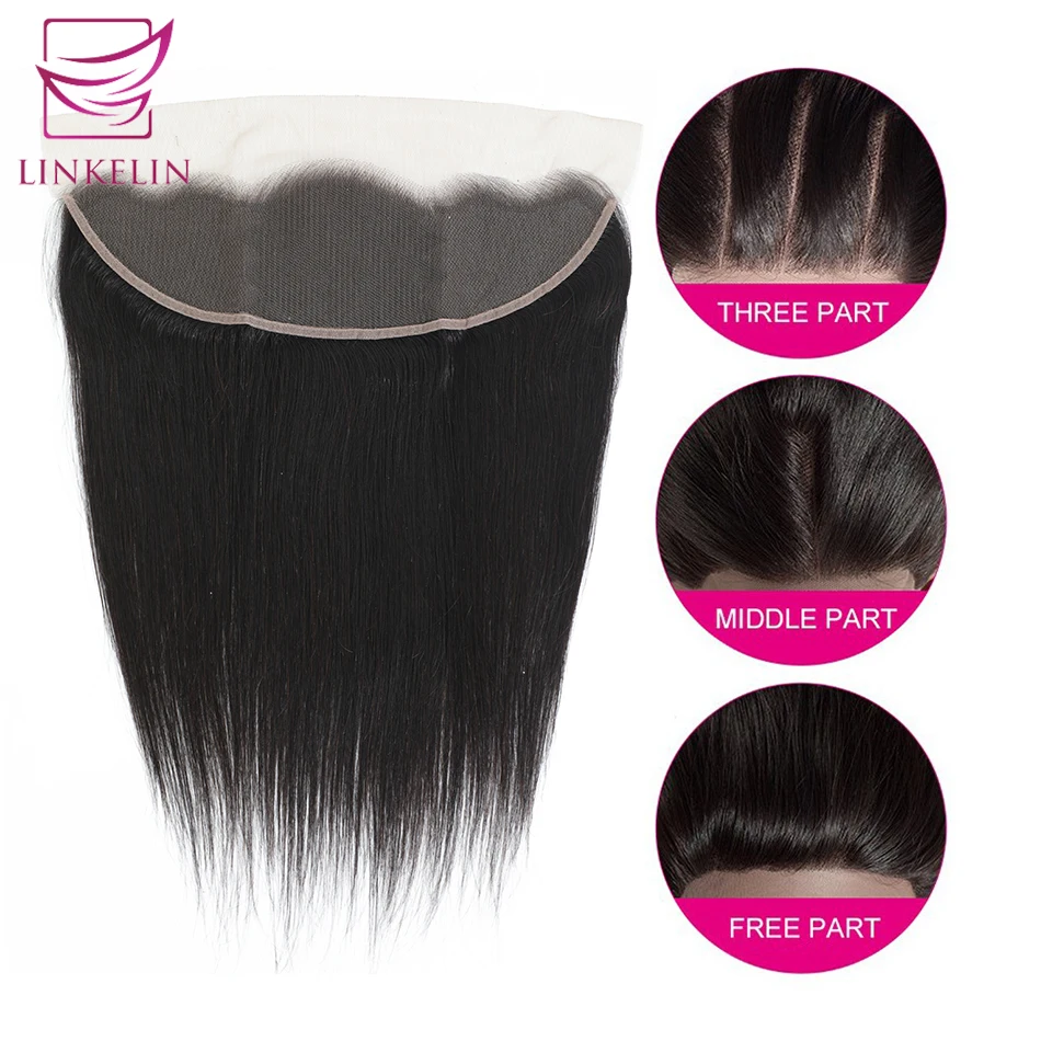 Linkelin cabelo humano em linha reta feixes