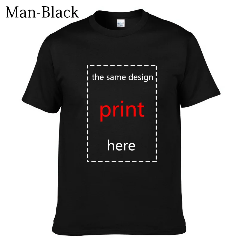 Серия мандалориана, футболка с логотипом, Мужская футболка, женские топы, футболки из хлопка, футболки с коротким рукавом - Цвет: Men-Black