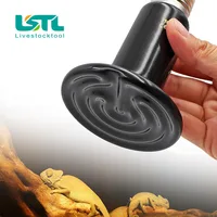 2 Pcs Pet Reptile Heating Bulb Infrared Ceramic Emitter Heat Lamps Pet Brooder Reptile Lamp 220V-240V 1