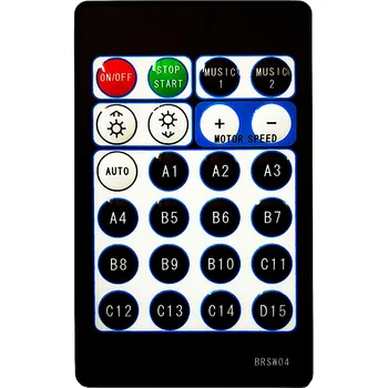 

HOT 15 Color Remote Control Small Magic Ball Light Projector LED Lights Sound Activated Remote Control NDS66