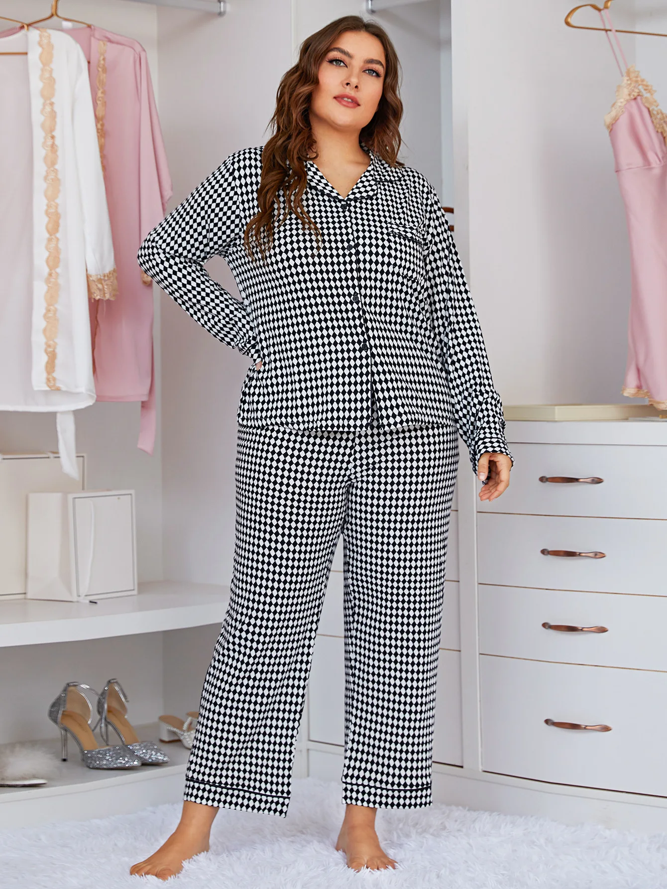 Long Sleeve Pjs Set|Pajama Sets 