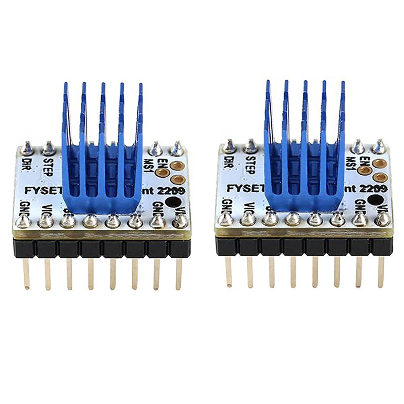 2 шт. шаговый драйвер двигателя TMC2209 V3.0 Stepsticks Mute Driver 256 Ministeps ток 2.8A пик части 3d принтера