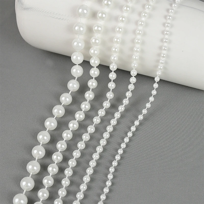 Crystal Strands Crafts Garland Line Bead for Clothes Wedding Party DIY Decor 