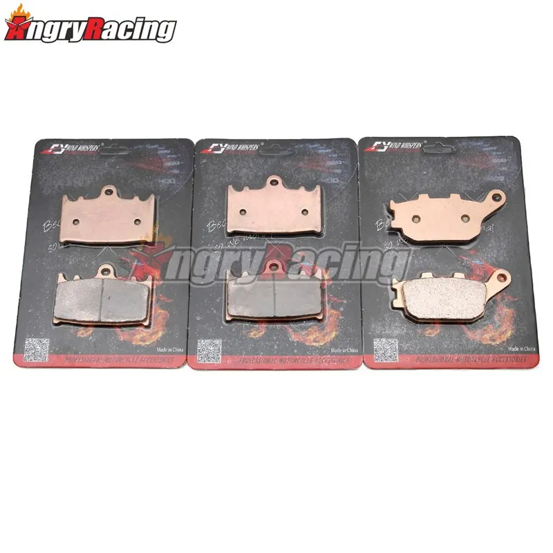 Copper Sintering Front Rear Brake Pads For Suzuki Sv 1000 Sv1000 S 20032007 Gsf 1200/s Bandit