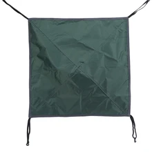 Wodoodporny namiot plażowy pokrowiec z materiału na zewnątrz Camping Survival markiza powłoka osłona przeciwsłoneczna cień przeciwdeszczowy ultralekka plandeka tanie tanio CN (pochodzenie) 3-4 osoby namiot Innych Oxford cloth
