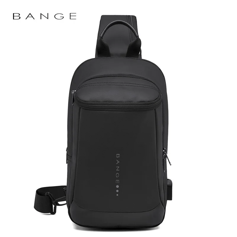 

Class Song Oxford Cloth Chest Pack Fashion Casual MEN'S Messenger Bag Business Charging Shoulder Bag Men's