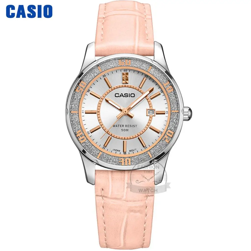 LTP1358L4A Casio часы женские часы лучший бренд класса люкс 50 м Водонепроницаемый Кварцевые женские часы женские Подарки Часы Спортивные часы relogio feminino reloj mujer montre homme bayan kol saati zegarek damski LTP-1358 - Цвет: LTP1358L4A