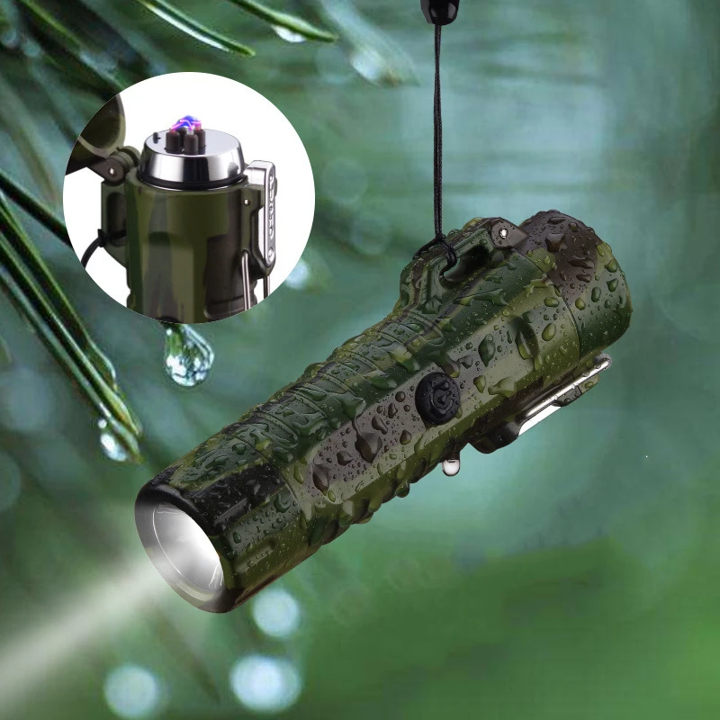 Многофункциональная полевая двойная дуговая USB Водонепроницаемая перекрестная