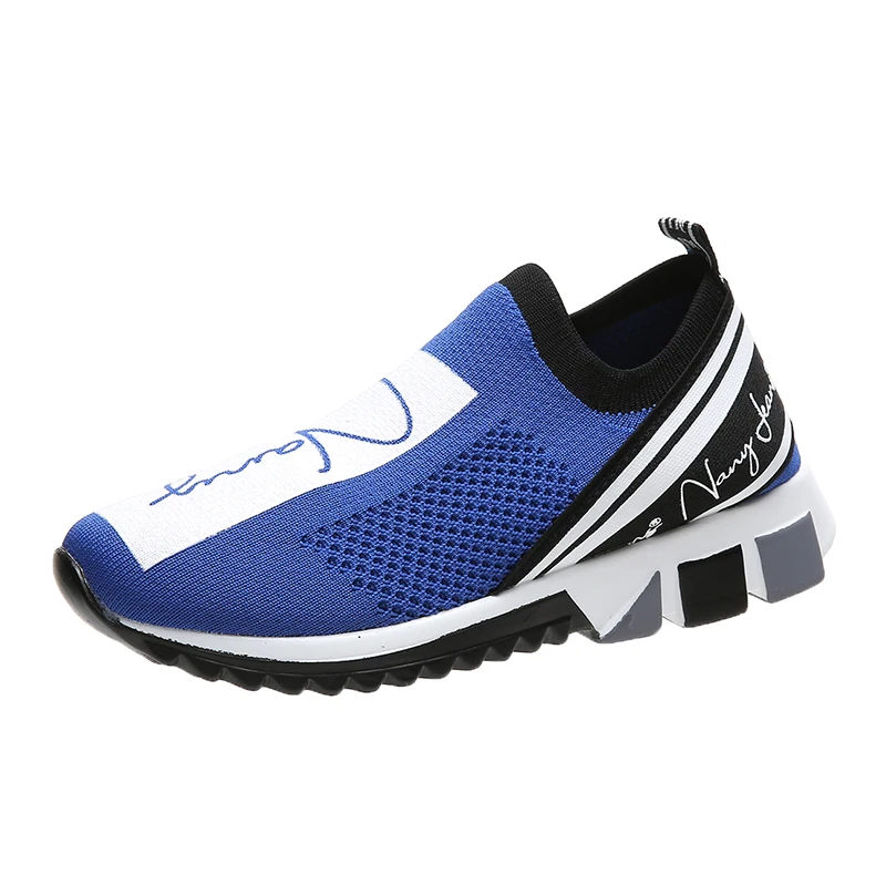 2022 Designer Unisex Couples Shoes Slip On Walking Women Sneakers Breathable Sock Women's Shoes Trainers Brand Chaussure Homme 