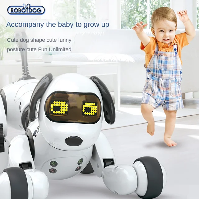 Remote Control Robot Dog Toy Programmable 2.4g Wireless RC Robot Pet Dalmatians Children's Educational Electronic Toys 4