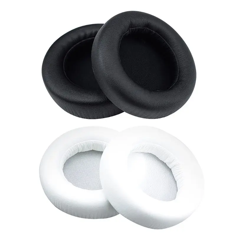2PCS Leather Earpads Ear Cushion Cover Cup for ATH WS550 ATH WS550IS Headphones