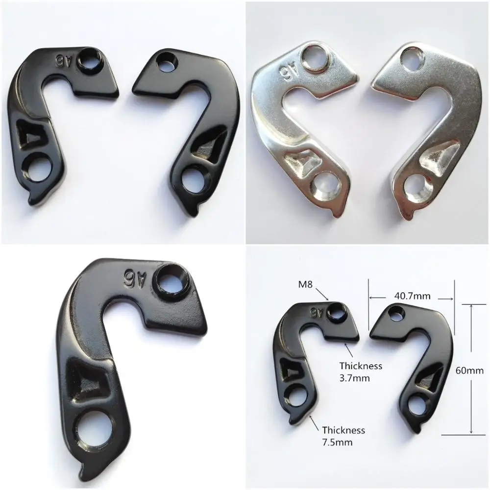 2pc Bicycle rear Derailleur hanger gear 