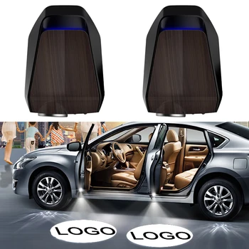 

2pcs Wireless Car Door Led Welcome Laser Projector Logo Ghost Shadow Light Batman Car Interior Lamp Light Car-styling for BMW