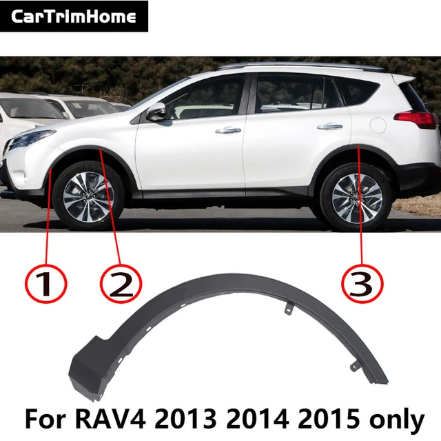 For Toyota Rav4 Accessories 2013 2014 2015 Rav4 Arch Car Wheel Fender Auto Mudguard Anti-scratch - Motorcycle Mudguards - AliExpress