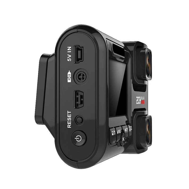  Fahren Recorder Hd 360 Grad Panorama Dual Objektiv Auto Drahtlose 24 Stunde Parkplatz Überwachung M