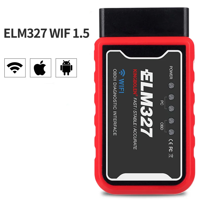 OBD II ELM327 WIFI инструмент для диагностики ошибок автомобиля Android Apple чип PIC25K80