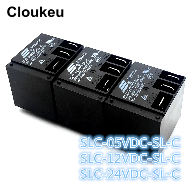 Relay DIP5 SLC- 05VDC 12VDC 24VDC -SL-C 30A T91 5V 12V 24V | Обустройство дома