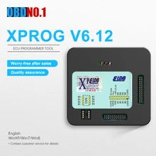 XPROG V6.12 ECU programmatore strumento X Prog M V6.12 adattatori completi aggiungere nuova autorizzazione V5.86 V5.55 V5.84 X-PROG M scatola di metallo XPROG-M