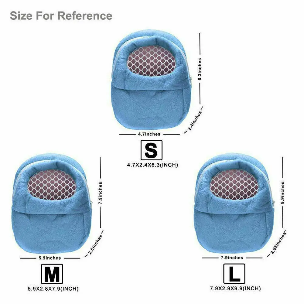 Маленькая переноска для домашних животных, клетка для кроликов, хомяков, Шиншилла, дорожные Теплые сумки, клетки, морская свинка, переносная сумка, дышащая сумка