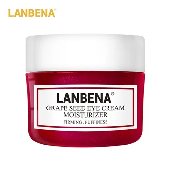 

Eye Cream Grape Seed Fading Fine Lines Dark Circle Removing Eye Puffiness Moisturizing Firming Anti-aging Lanbena