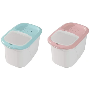 

Rice Storage Container, 10KG/22Lbs Airtight Rice Sealed Box with BPA Free Plastic and Insert-Proof Box, Dry Food Storage Contain
