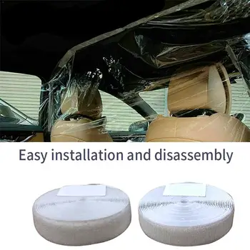 

PVC Car Taxi Transparent Isolation Film Full Surround 142x200cm Curtain Cover Protective Net Accessories 134x180cm Auto Car D3B7