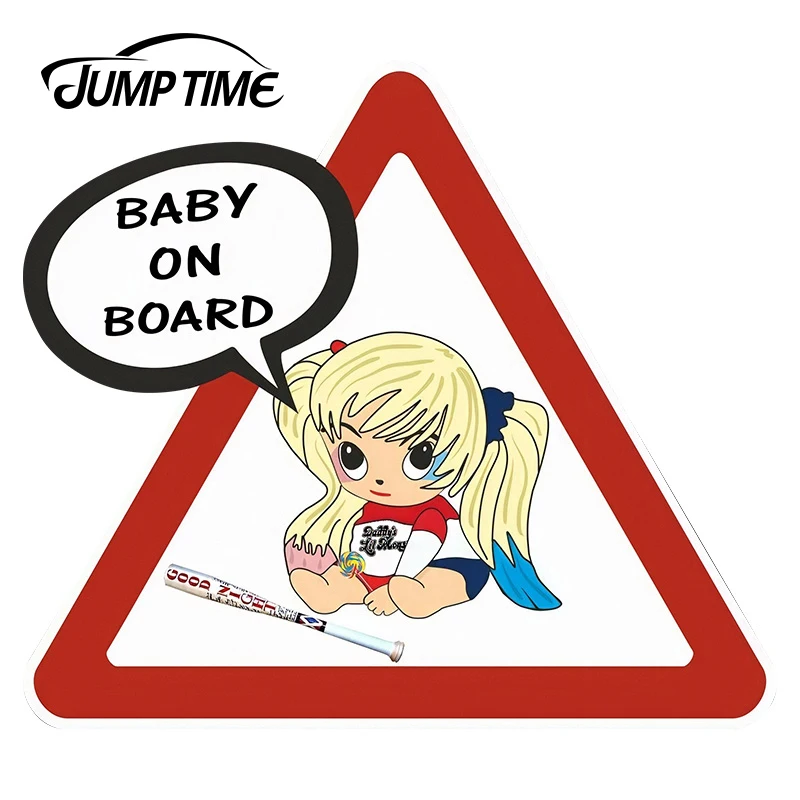 JumpTime 13 см x 11,7 см детские наклейки на авто супергерой Marvel Дэдпул автомобильный Стайлинг для окна бампер Предупреждение ющий Знак наклейки - Название цвета: Lcai-1755