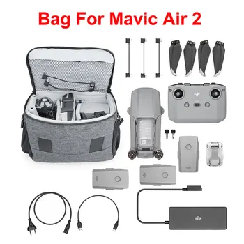 

Mavic Air 2 Storage Bag With Strap Carrying Case High Capacity Shoulder Bag for DJI Mavic Air 2 Drone Accessories