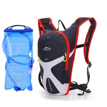 Миниатюрный водонепроницаемый велосипедный рюкзак для мужчин и женщин, спортивные нейлоновые мешки для горных велосипедов, с мягкой спинкой, для хайкинга, кемпинга, велосипедный ранец с гидратацией Миниатюрный водонепроницаемый велосипедный рюкзак для мужчин и женщин, спортивные нейлоновые мешки для горных велосипедов, с мягкой спинкой, для хайкинга, кемпинга, велосипедный ранец с гидратацией