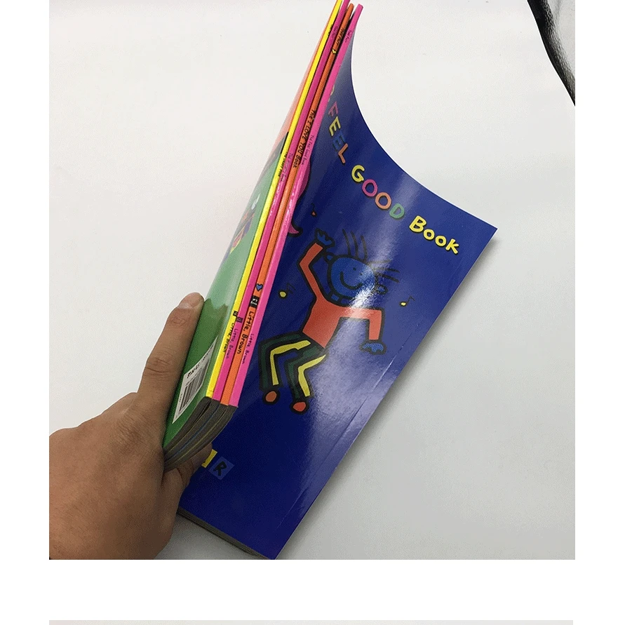 4 книги/набор книга папа/мамы/книга I Love You/The Feel Good Book Usa English Story раскраски для