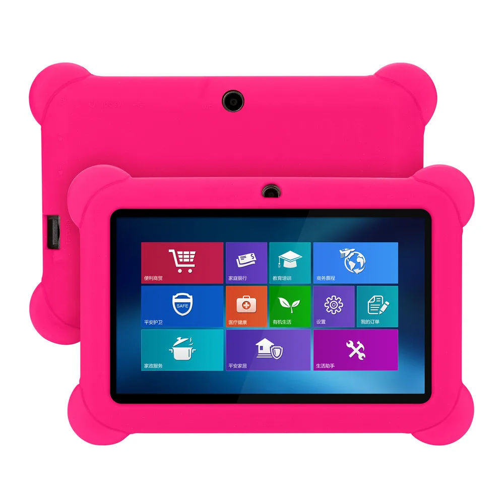 

7 inch Tablet case Silicone Antifouling Child Tablet Universal Protective Shell,size185 * 125 * 11mm