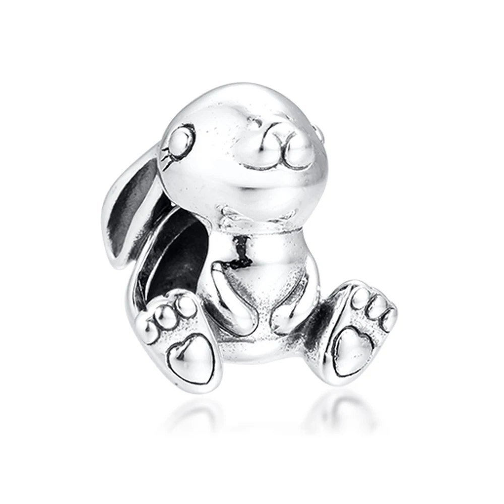 QANDOCCI Fit Pandora браслет с подвесками из стерлингового серебра 925 пробы прекрасный