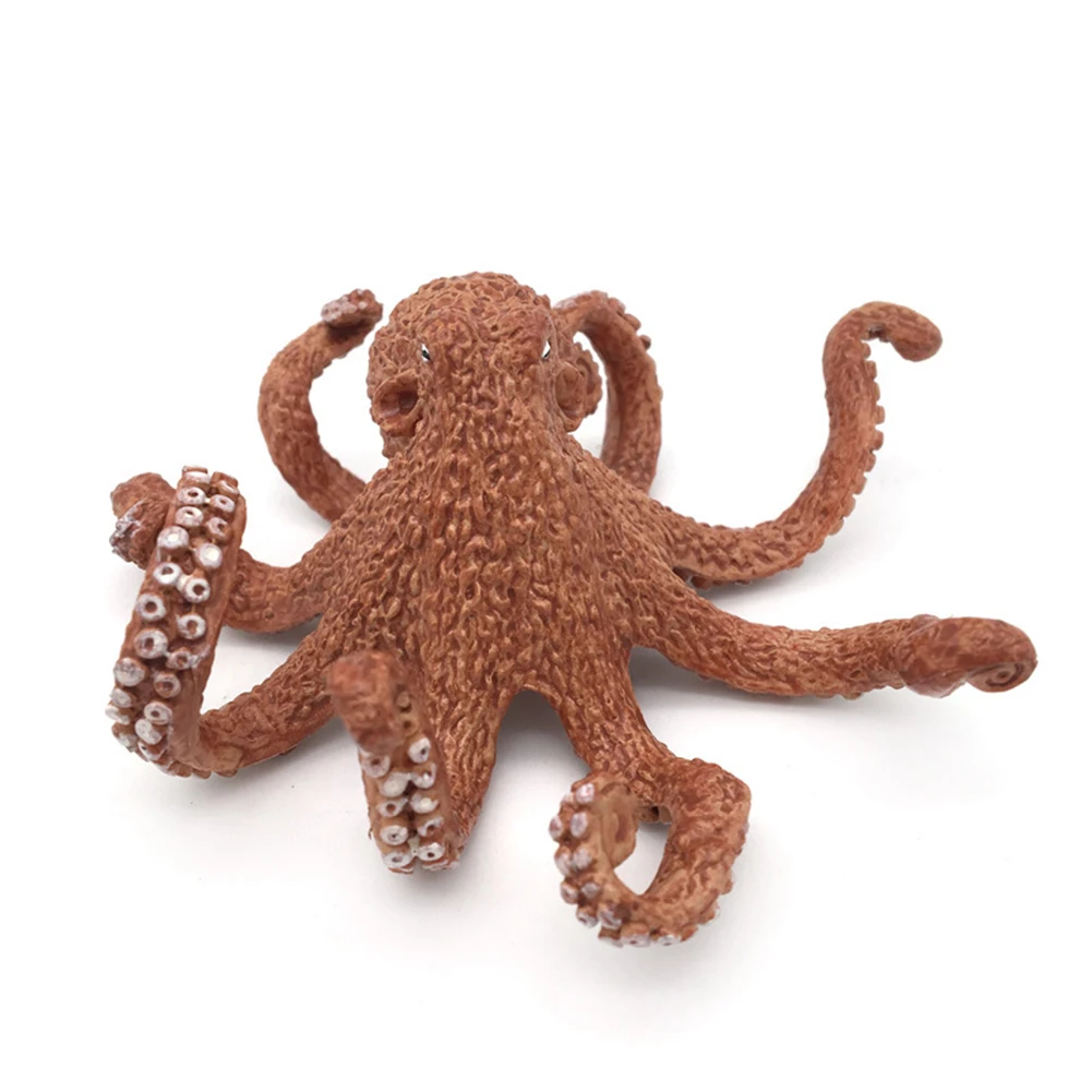 Моделирование Осьминог морских животных ПВХ фигурка модель обучающие игрушки для детей подарок позволяет детям распознавать животных игрушки подарок