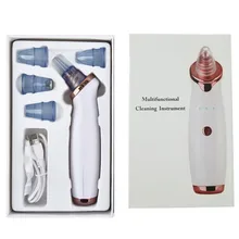 Пор очищающее средство от черных точек для удаления вакуума Электрический Нос ЛИЦО Дермабразия машина красота инструмент для глубокого очищения инструмент для ухода за кожей