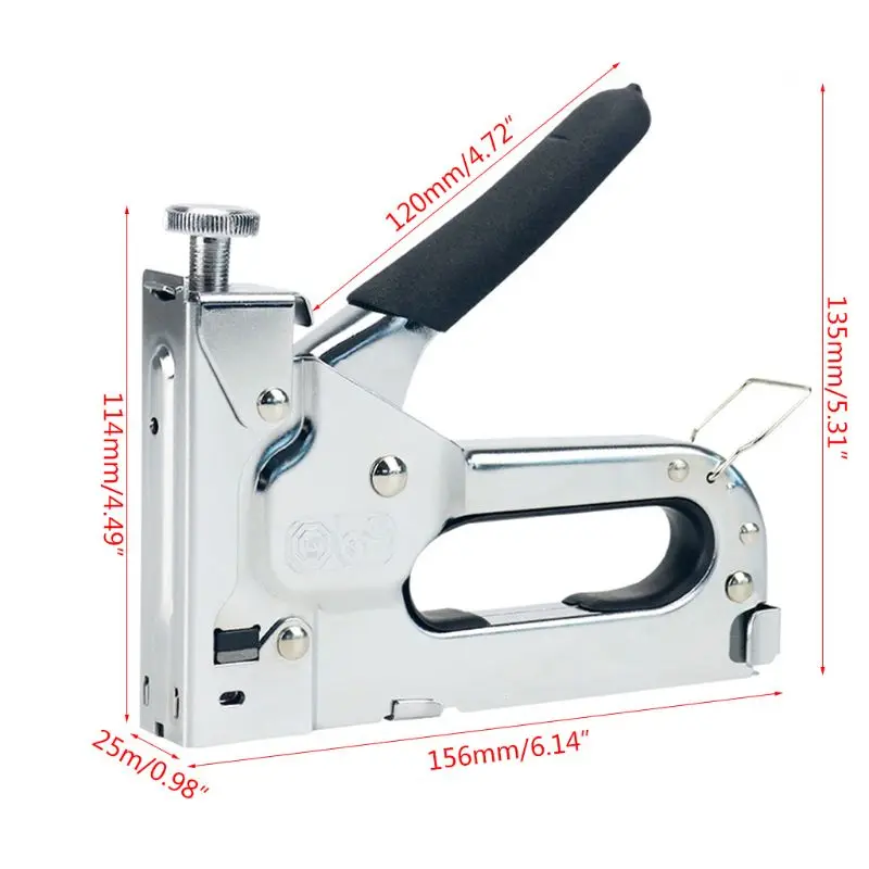 3 в 1 кусачки для ногтей степлера Скоби 3 способа степлеров для крепления мебельных дверей дома M0XD