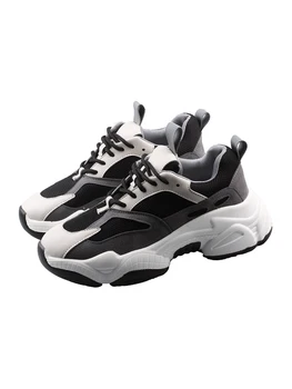 

Black casual shoes ladies autumn and winter Super Fire 2020 new panda wild net red thick bottom autumn ins Torre shoes tide