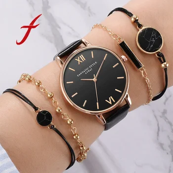 

Simple Women Watch Fashion Small And Delicate European Beauty Simple Casual Bracelet Watch Suit Relogio Feminino Women Watches