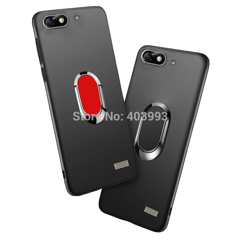 

sFor Huawei Honor 4C Soft Case Cover Finger Ring Magnet Matte Protector Case for HUAWEI G play mini honor 4c CHC-U01 CHC-U03