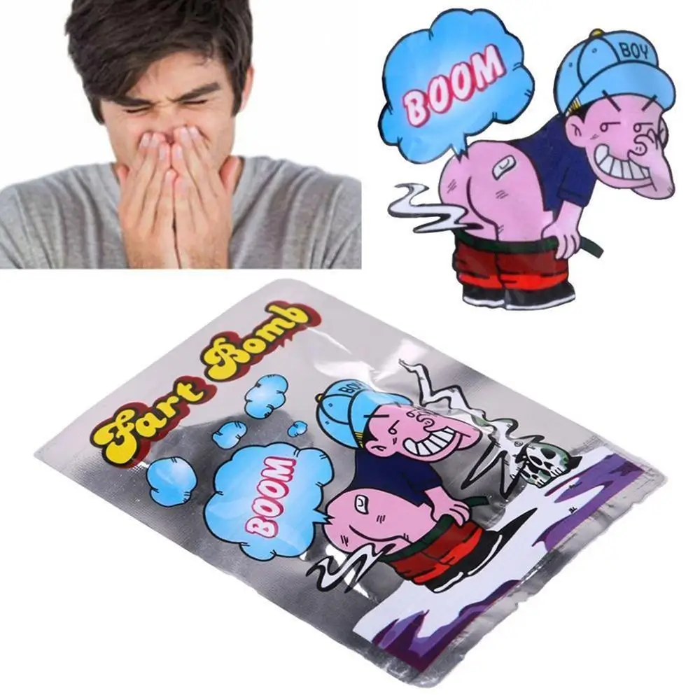 

Funny Fart Bomb Bags Stink Bomb Smelly Funny Gags Practical Jokes Fool Toy April Fool's Day Tricky Toys