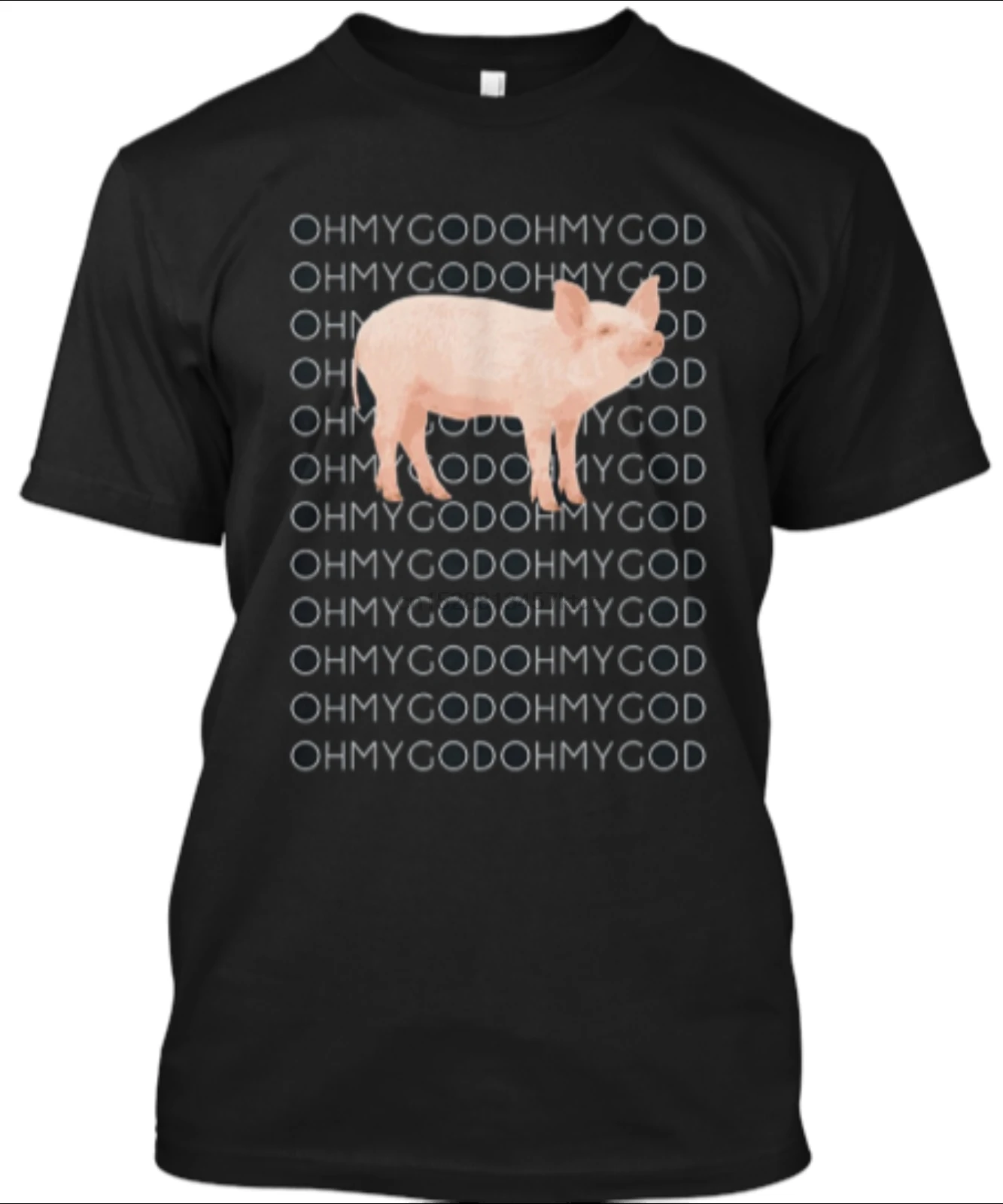 Omg Oh My God Pig Shane Dawson T Shirt Youtube Fan Gift Sizes S 3Xl 100% Cotton Short Sleeve O Neck Tops Tee Shirts |