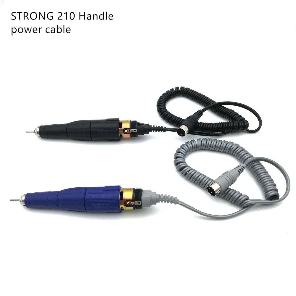 Motor Strong 102L 105 Micromotor Handpiece Power Cord Electric Manicure Drill & Accessory Used in STRONG 210 90 204 Motor Tools