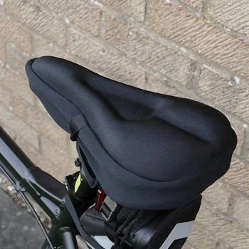 

Comfortable Seat Cushion Cycling Saddle Cover Bicycle Saddle Soft Bike Seat Cover for Bicycle With Waterproof Dust Cover