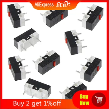

10PCs Button Switch Mouse Switch 3Pin Microswitch For RAZER Logitech G700 Mouse New