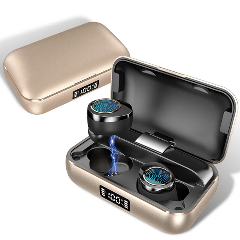 

Smart Touch X13 Metal TWS 5.0 Bluetooth Earphone 6D Stereo Sound Wireless Earphones With Mic 5000mAh Box DSP Noise Canceling