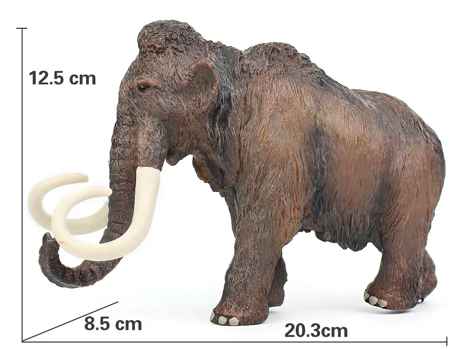 Wiben Mammoth Sabre Wulf Canis dirus модель животного пластиковые фигурки и игрушки развивающий подарок для детской коллекции