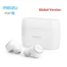 Глобальная версия Meizu POP 2 TW50S, беспроводные наушники Meizu POP2, Bluetooth 5,0, мини наушники-вкладыши, водонепроницаемые, с беспроводной зарядкой