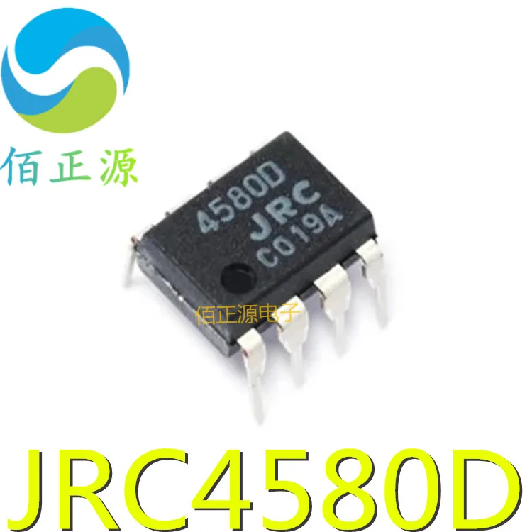 100% оригинал в наличии Новый JRC4580D NJM4580D 4580D DIP8 | Электроника