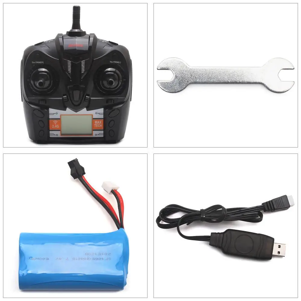 H100 2.4GHz 4CH High Speed RC Boat Catamaran RC Radio Remote Control Racing Boat with LCD