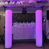 2 PCS Led Inflatable Lighting Tube Column Air Blown Inflatable Pillar and Cones For DJ and Club Background Decor 6