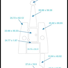 2011 Crownline 21 SS плавающий шаг и коврик для кокпита лодка EVA Тиковый настил 1/" 6 мм